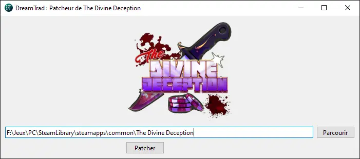 Image logiciel pour patcher automatiquement