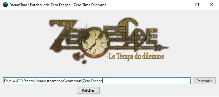 Image logiciel pour patcher automatiquement